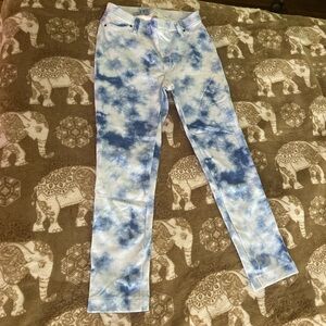 🩵Blue Tie-Dye Women Jeggings🩵